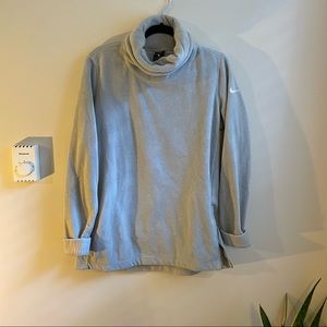 Nike Fleece Dri-fit Turtleneck Sweatshirt Size M